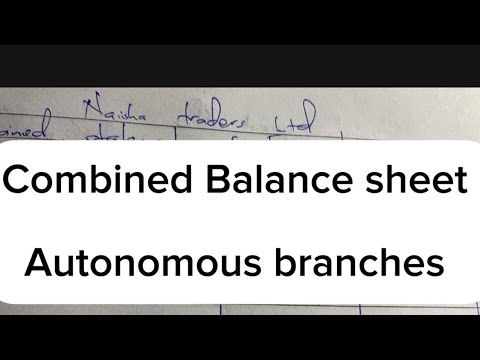 Branch accounts introduction Accounting