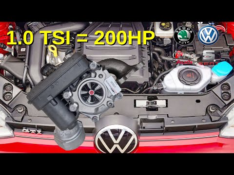 VW UP! GTI 1.0 TSI Turbo Upgrade LM200 Stage 3 Hybrid Tuning by Ladermanufaktur GmbH