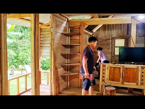 Roofing, stairs, shelves, cabinets