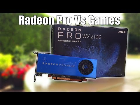Can This Budget "Radeon Pro" Workstation Graphics Card Play Games?