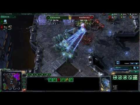 SC2 Acer Nerchio Z v P ESC Monchi 3/Bo5 HD #11 Polski komentarz