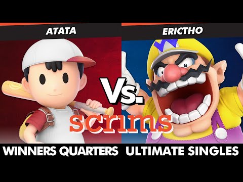 Scrims Showdown 37 Winners Quarters - ATATA (Ness) Vs. EricTho (Wario) SSBU Ultimate Tournament