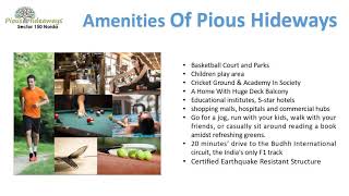Live in a premium home | 9250002253 | in ATS Pious Hideways Noida