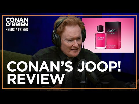 Conan Shares How His Wife Reacted To His New Cologne | Conan O'Brien Needs A Friend