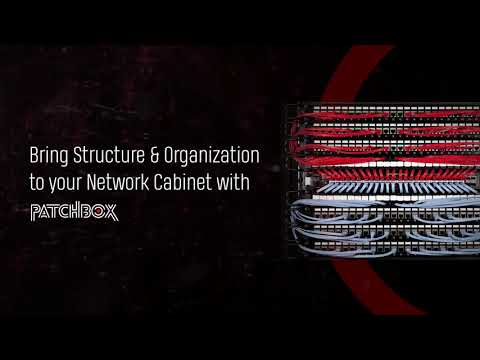 Bring Structure and Organization to your Network Cabinet with PATCHBOX® System