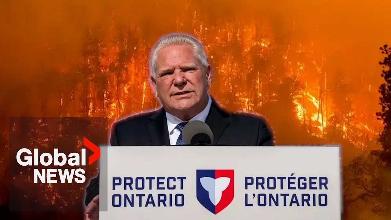 Video: Ford government faces criticism over wildfire response amid northern Ontario blazes