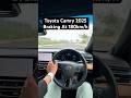 Toyota Camry 2025 Performance Test Brake Test At 160km H