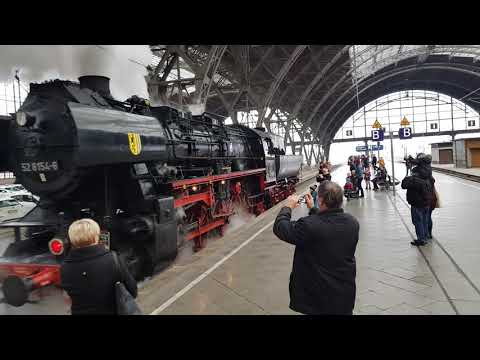 52 8154-8 - Abfahrt aus dem Leipziger Hbf. (01.12.2018)