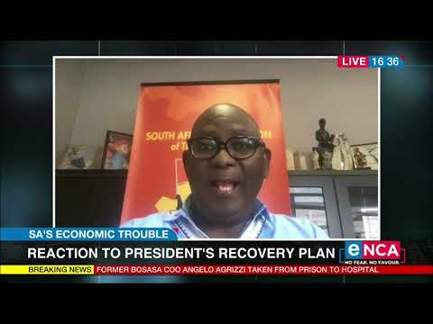 Discussion Reaction to Ramaphosa's economic recovery plan