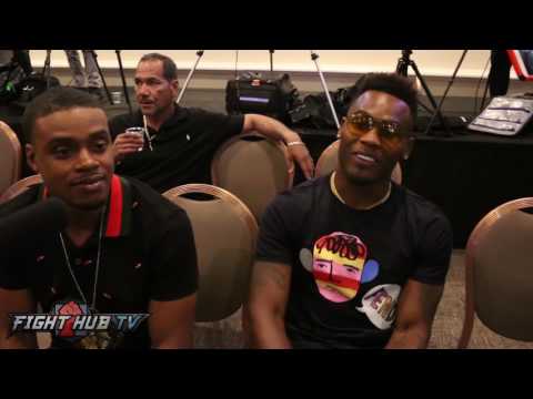 Errol Spence & Jermell charlo react to Ward stopping Kovalev