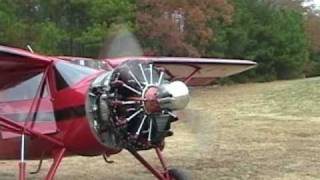 preview picture of video 'Fairchild 24 W46 Engine Start'