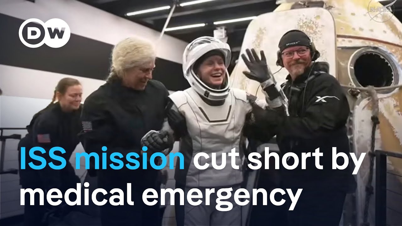 Why an astronaut crew returned early from the ISS | DW News