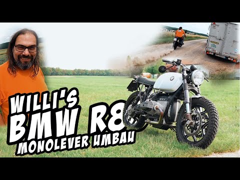 Willi's BMW R 80 Monolever - vom hässlichen Entlein zum schönen Caferacer - Leistungskur am  Boxer