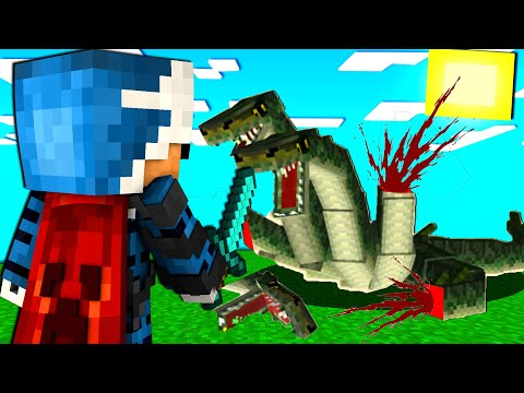 COMBATTO CONTRO IL SERPENTE A TRE TESTE - MINECRAFT ITA