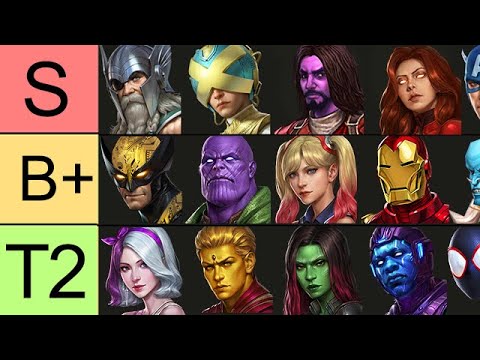 ULTIMATE T3 + T4 RANKING (Sept) - Marvel Future Fight