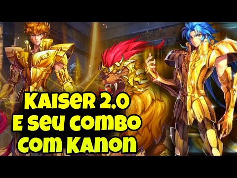 Kaiser 2.0 e o Combo com Kanon de Gêmeos - Saint Seiya Awakening