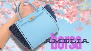 Miniatura: Amelia bag tutorial: create the Birkin style with handcrafted workmanship.