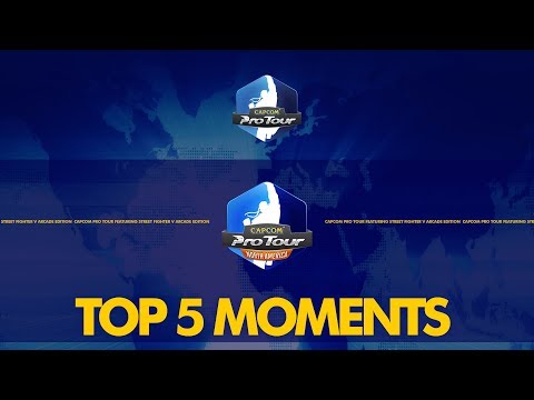 SFV: TOP 5 MOMENTS - NORTH AMERICA REGIONAL FINALS 2019 - CPT 2019