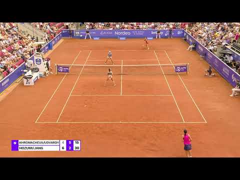Hot Shot: Khromacheva & Udvardy - Final - Nordea Open WTA 2023