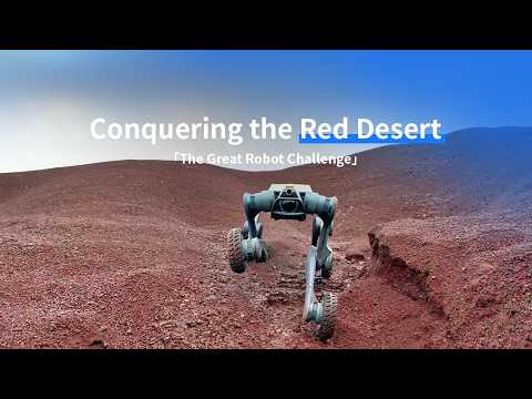 Vidéo : un robot-chien chinois brave le sable rouge et des pentes abruptes dans une aventure extrême en plein désert