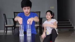 Flip Bottle Sister Reaction | Ranz And Niana