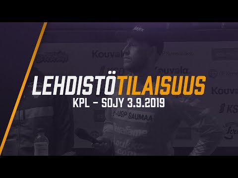 Lehdistötilaisuus: KPL - SoJy 3.9.2019