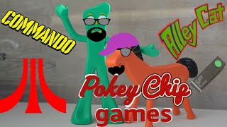 Pokey Chip Games - Alley Cat (Atari 8-bit) and Commando (Atari 7800) - ARG Presents 249