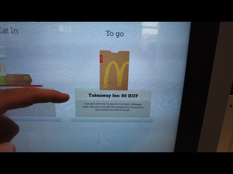 McDonalds Charges for TAKE AWAY AND DRIVE THRU!!! - Eric Clark Travel Videos