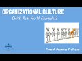 Organizational Culture (With Real World Examples）| Strategic Management | From A Business Professor