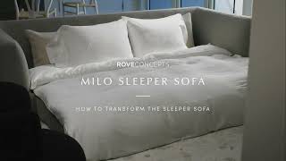 Milo Sleeper Sofa | Rove Concepts