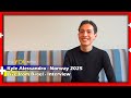 INTERVIEW Kyle Alessandro Lighter Norway 2025 Live From Basel Eurovision Song Contest 2025