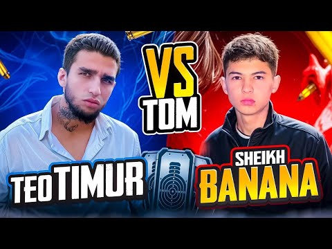 TEOTIMUR VS SHEIKH BANANA QONLI☠️ JANG BOʻLD🥵I KIM YUTDI DEB OʻYLAYSIZ🤔 #youtubevideo #teotemur 