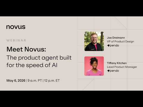 Meet Novus: the product agent built for the speed of AI