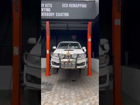 Two Post Clear Floor Lift