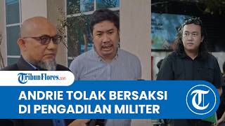 Korban Penyiraman Air Keras Andrie Yunus Tolak Beri Kesaksian di Sidang Pengadilan Militer