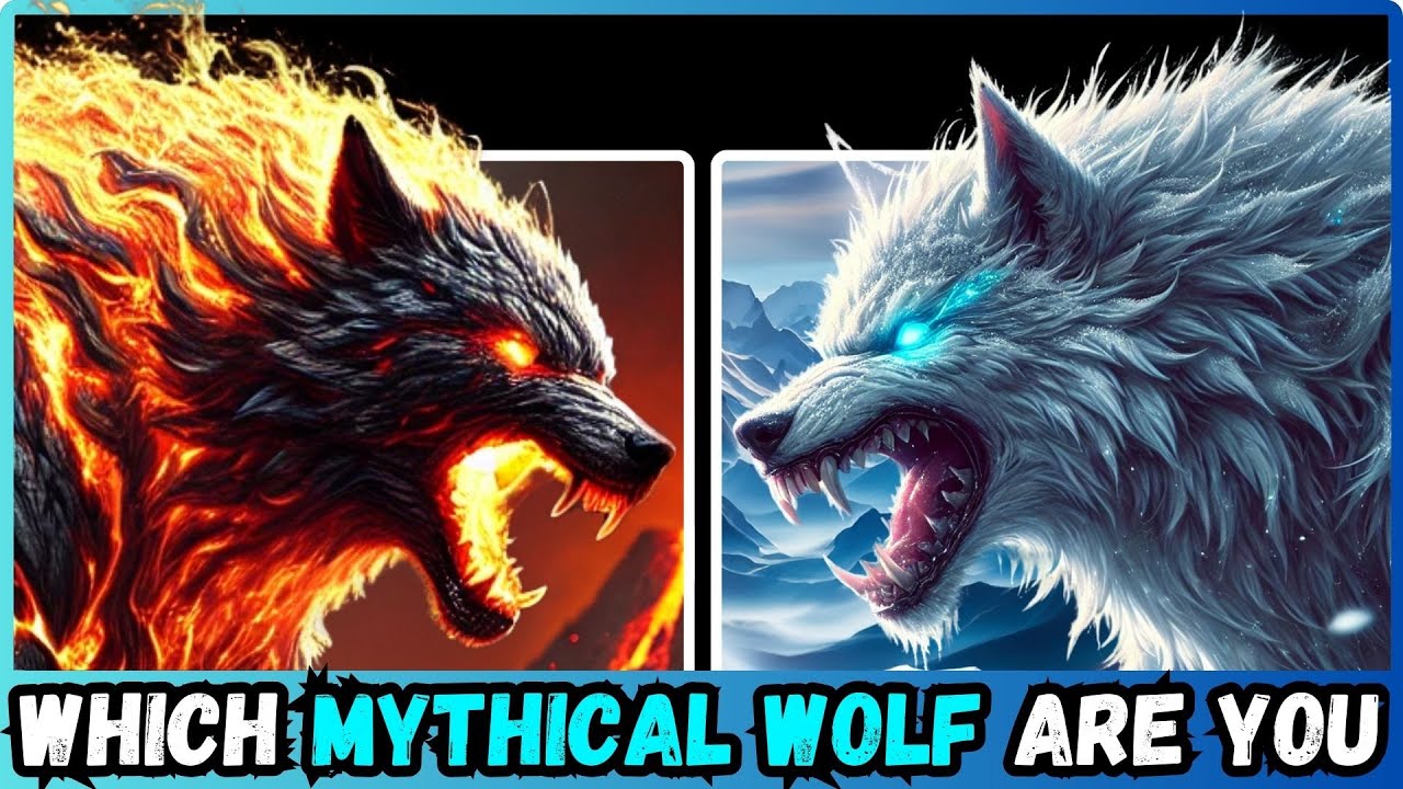 Which MYTHICAL WOLF Are You? 🐺✨Fun Personality Test😍💫What is your inner SPIRIT WOLF?🐺