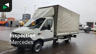 کامیون چادر دار Mercedes-Benz Sprinter 519 CDI 3.0L V6 Automaat 484cm Dubbellucht Huif Bakwage | تصویر 4 - Autoline