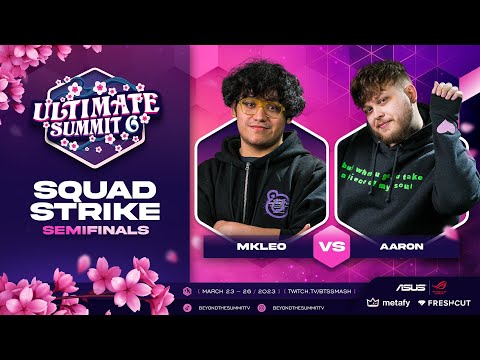 MkLeo vs Aaron - Squad Strike Semi-Final - Smash Ultimate Summit 6