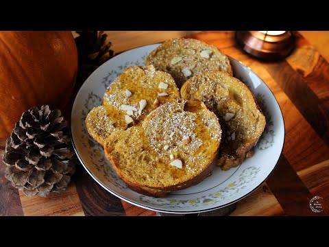 Baked Pumpkin French Toast Recipe | Cozy Fall Recipes | The Sweetest Journey