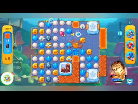 Fishdom 2022, no Boosters,  10107  level  -  прохождение без бустеров,  10107  уровень.