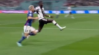 【ドイツ戦】リュディガーの走り方