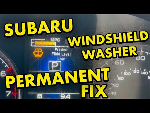 2010-2014 Subaru Outback Windshield Washer Repair