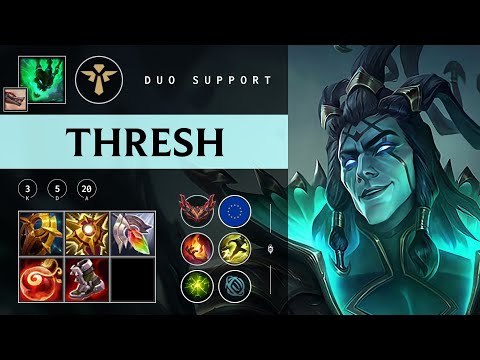 Thresh Support vs Pyke - EUW Grandmaster Patch 25.24