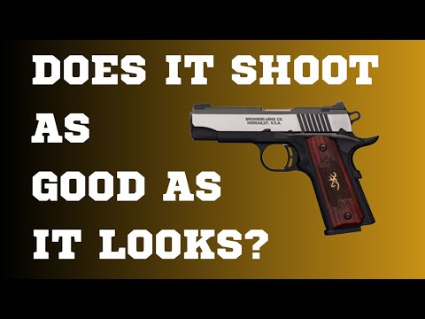 Browning 1911 380 IS IT AS GOOD AS IT LOOKS? #browning #1911 #1911-380 #pistol