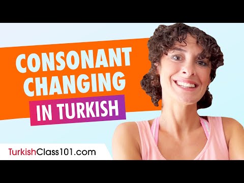 Grammar Rules in Turkish: Consonant Changing - ünsüz yumuşaması