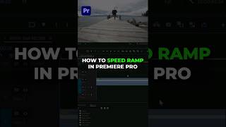 How to Speed Ramp in Premiere Pro #shorts #premierepro