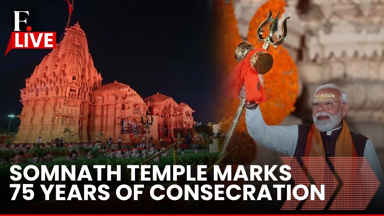 PM Modi in Somnath LIVE: PM Modi Participates in Somnath Amrut Mahotsav