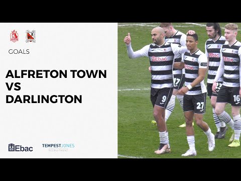 Goals: Alfreton Town v Darlington