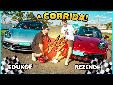 PORSCHE 911 REZENDE VS PORSCHE PANAMERA EDUKOF ( A CORRIDA ) [ REZENDE EVIL ]