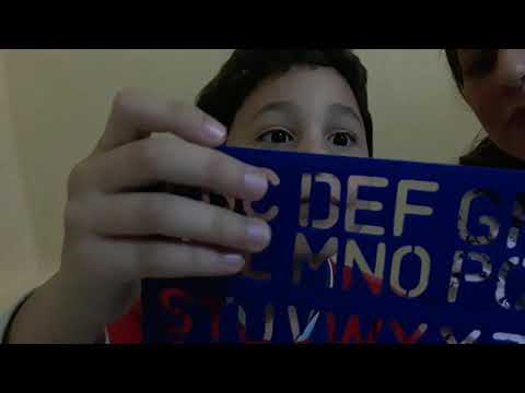 #O Bernardo  falando  o alfabeto  ,e aprendendo  os números  🤩🤩🏆🏅